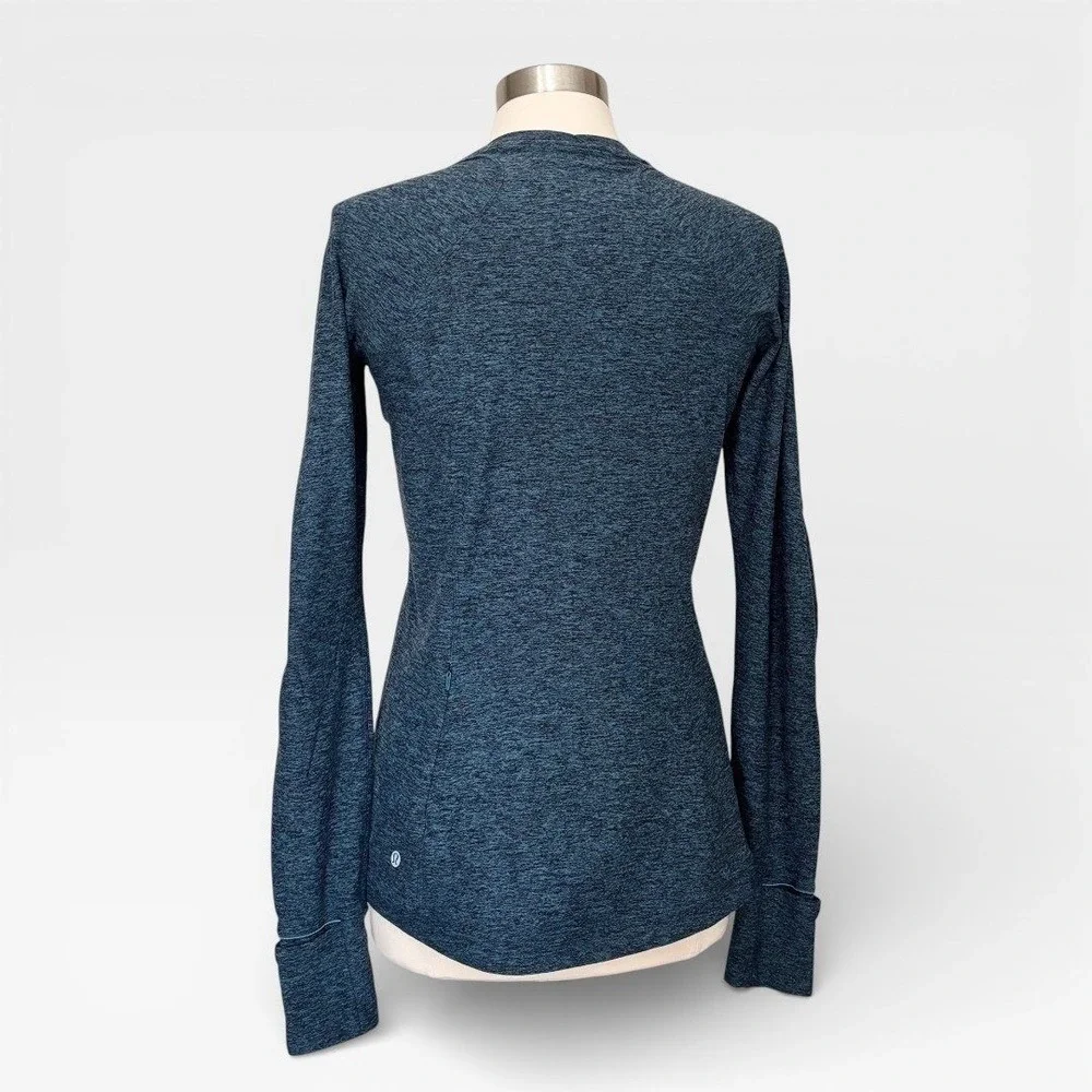 Lululemon Athletica Runderful Long Sleeve Shirt Women's Size 10-W3BCJS - Picture 4 of 5